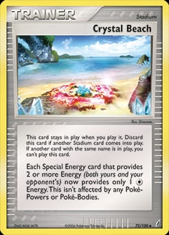 2006 Crystal Guardians Crystal Beach #75 card