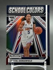 2024 Panini UConn Contenders School Colors Crystal Dangerfield #8 card