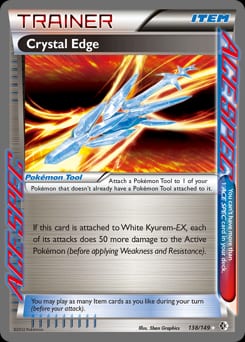 Boundaries Crossed Crystal Edge #138 card