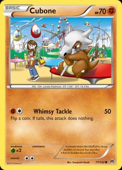 2015 BREAKthrough Cubone #77 card