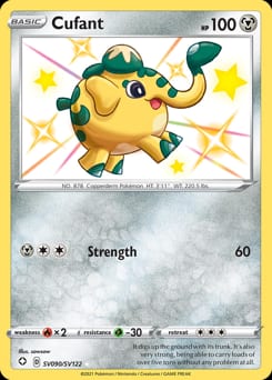 2021 Shining Fates Shiny Vault Cufant #SV090 card