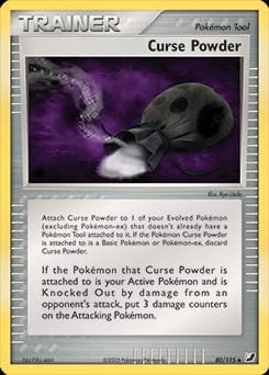 Unseen Forces Curse Powder #80 card