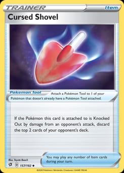 Rebel Clash Cursed Shovel #157 card