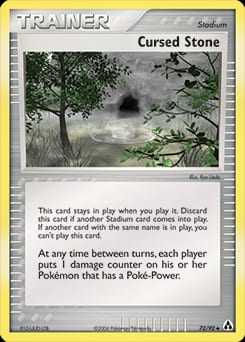 2006 Legend Maker Cursed Stone #72 card