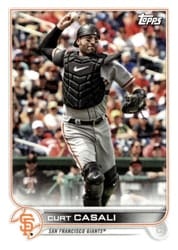 2022 Topps Mini Base Set Curt Casali #US94 card