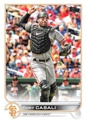 2022 Topps Update Base Set Curt Casali #US94 card
