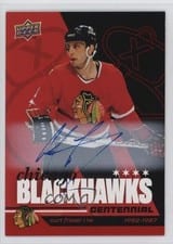 2025-26 Upper Deck Chicago Blackhawks Centennial Box Set Autographs Curt Fraser #52 card