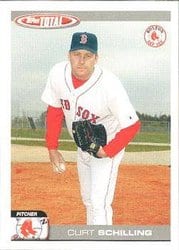 2004 Topps Total Base Set Curt Schilling #230 card