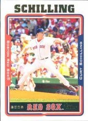 2005 Topps Base Set Curt Schilling #70 card