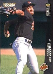 1996 Collector's Choice Base Set Curtis Goodwin #50 card