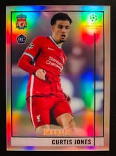 2020 Topps Merlin Chrome UEFA Champions League Curtis Jones #41 card