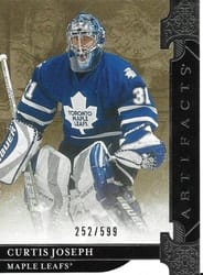 2019-20 Upper Deck Artifacts Base Set Curtis Joseph #159 card