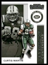 2019 Panini Contenders Legendary Contenders Curtis Martin #LC-CM card