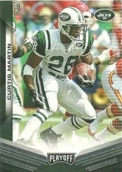2019 Panini Playoff Base Set Curtis Martin #24 card