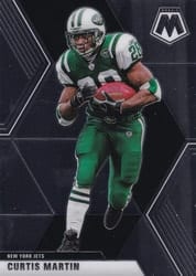 2020 Panini Mosaic Base Set Curtis Martin #159 card
