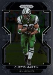 2021 Panini Prizm Base Set Curtis Martin #92 card
