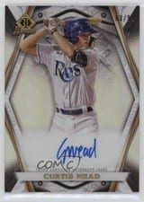 2022 Bowman Chrome Invicta Autographs Curtis Mead #BIA-CM card