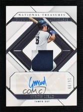 2023 Panini National Treasures Diamond Autographs Curtis Mead #16 card