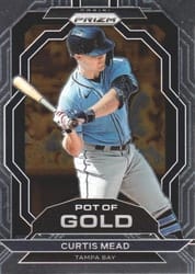 2023 Panini Prizm Pot of Gold Curtis Mead #PG2 card
