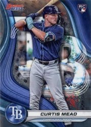 2024 Bowman's Best Base Set Curtis Mead #64 card