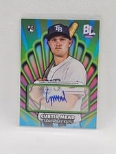 2024 Topps Big League Opening Act Autographs Curtis Mead #OAA-CM card