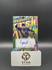 2024 Topps Chrome Update All-Etch Rookie Rush Autograph Curtis Mead #CURR-CM card