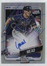 2024 Topps Cosmic Chrome Autographs Curtis Mead #CCA-CME card