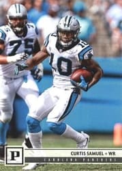2018 Panini Base Set Curtis Samuel #48 card