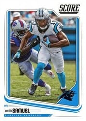 2018 Score Base Set Curtis Samuel #50 card