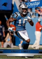 2019 Panini Prestige Base Set Curtis Samuel #171 card