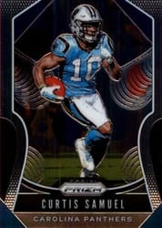 2019 Panini Prizm Base Set Curtis Samuel #175 card