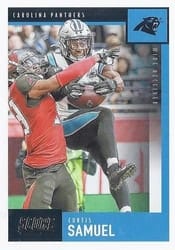 2020 Score Base Set Curtis Samuel #258 card