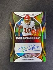 2022 Panini Certified Mirror Signatures Curtis Samuel #MS-CS card