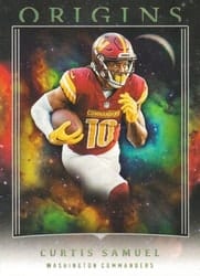 2023 Panini Origins Base Set Curtis Samuel #91 card