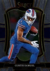 2025 Panini Select Base Set Curtis Samuel #184 card
