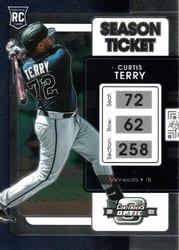 2022 Panini Chronicles Contenders Optic Curtis Terry #13 card