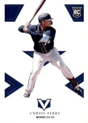 2022 Panini Chronicles Vertex Curtis Terry #6 card
