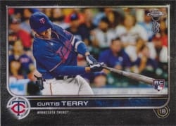 2022 Topps Chrome Ben Baller Edition Base Set Curtis Terry #68 card