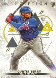 2022 Topps Inception Base Set Curtis Terry #47 card