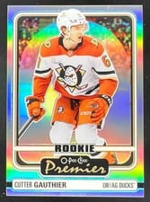 2024-25 O-Pee-Chee Platinum O-Pee-Chee Premier Cutter Gauthier #OP26 card