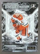 2024-25 O-Pee-Chee Platinum Sweet Selections Cutter Gauthier #SS-1 card