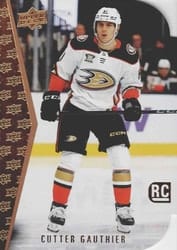2024-25 Upper Deck 1994-95 Rookie Tribute Die Cuts Cutter Gauthier #RDT-1 card