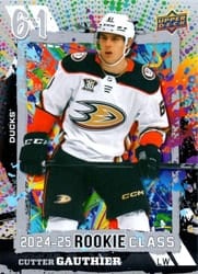 2024-25 Upper Deck 2024-25 Rookie Class Cutter Gauthier #RC-8 card