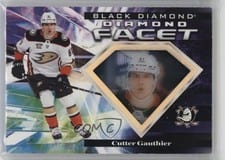2024-25 Upper Deck Black Diamond Diamond Facet Cutter Gauthier #DF-CG card