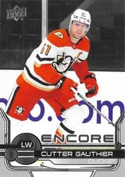 2024-25 Upper Deck Encore Cutter Gauthier #E-21 card