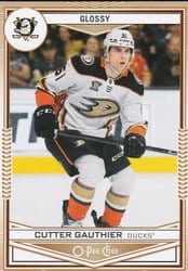 2024-25 Upper Deck O-Pee-Chee Glossy Cutter Gauthier #OPC-38 card