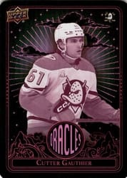 2024-25 Upper Deck Oracles Cutter Gauthier #O-48 card