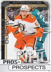 2024-25 Upper Deck Pros & Prospects Cutter Gauthier #PP-22 card