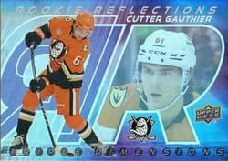 2024-25 Upper Deck Rookie Reflections Cutter Gauthier #RR-27 card