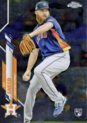 2020 Topps Chrome Update Base Set Cy Sneed #U-50 card